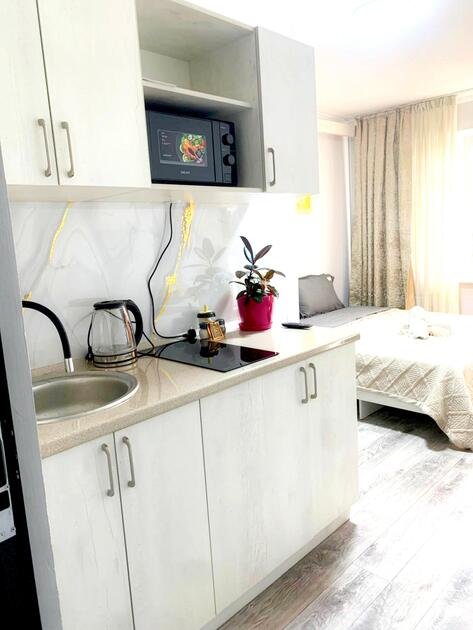 Интерьер 1-комнатная квартира, 4-й мкр., 4 (Абая — Правды), 25 м², фото 4