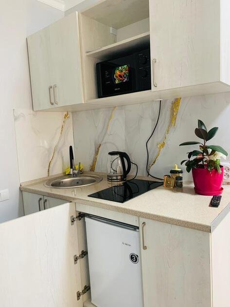 Интерьер 1-комнатная квартира, 4-й мкр., 4 (Абая — Правды), 25 м², фото 7