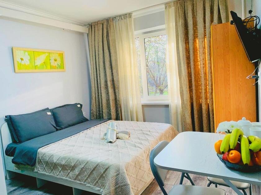 Интерьер 1-комнатная квартира, 4-й мкр., 4 (Абая — Правды), 25 м², фото 1