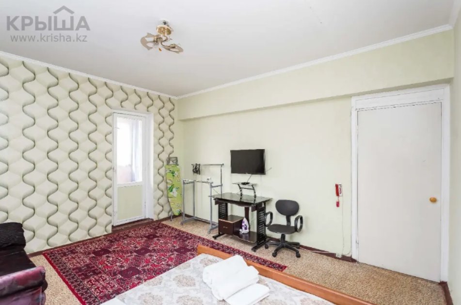 Интерьер 1-комнатная квартира, мкр. Самал-1, 24, 40 м², фото 7